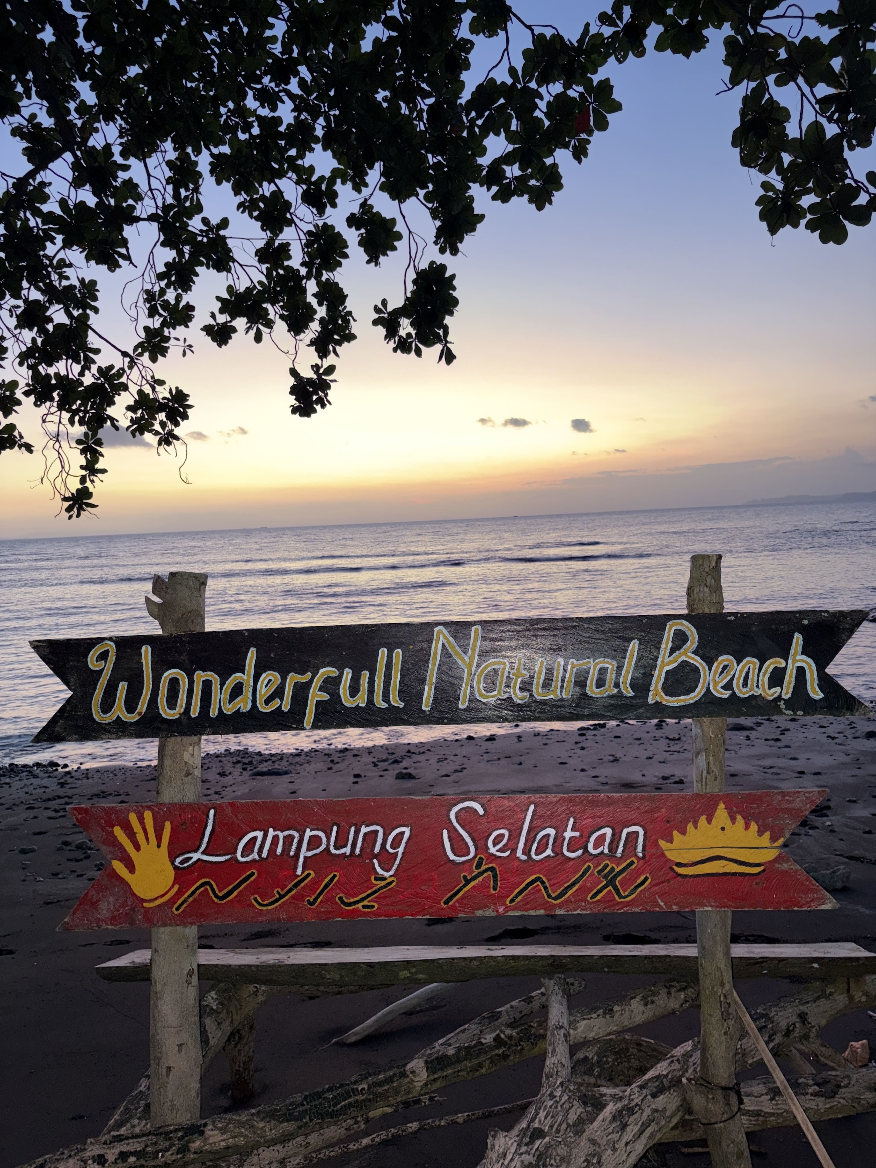 Wonderful Natural Beach Lampung Selatan